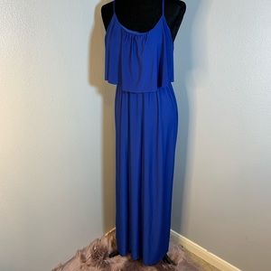 Royal Blue Maxi Dress L